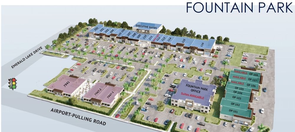 Fountain Park Medical Office: 7955 Airport Pulling Rd N, Naples, FL 34109